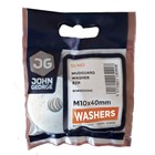 Bagged Washers - Black Plastic