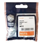 Bagged Hex Nylon Insert Nuts - A2 St. Steel